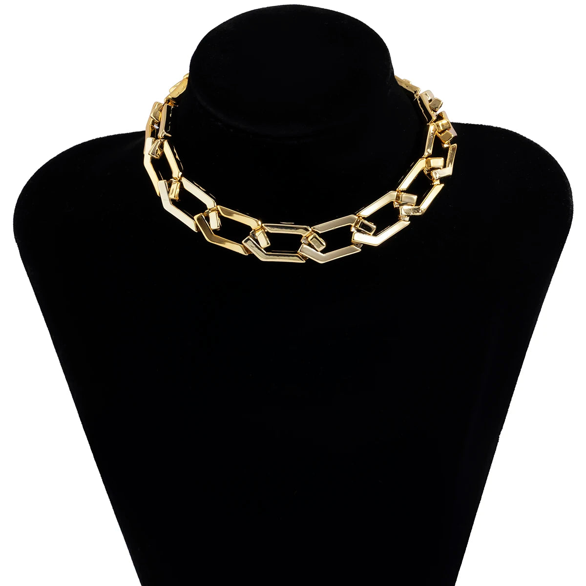 Hip Hop Chunky Short Choker Fashion Necklace for Women