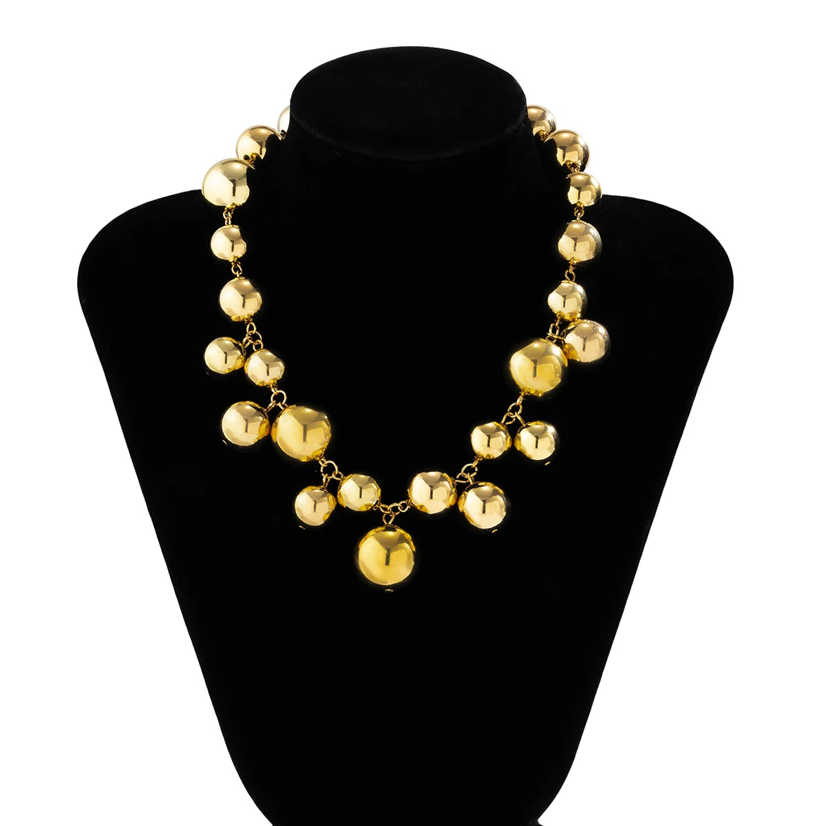 Hiphop Punk Chunky Short Choker Collar Necklace for Women Thick Link Chain Necklace
