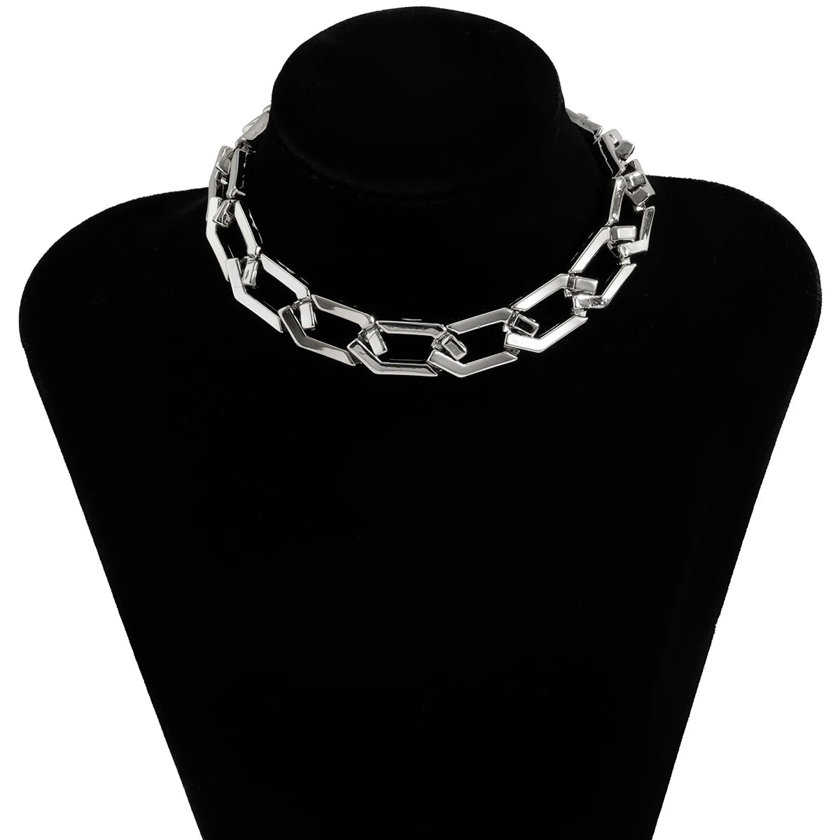 Hip Hop Chunky Short Choker Fashion Necklace for Women