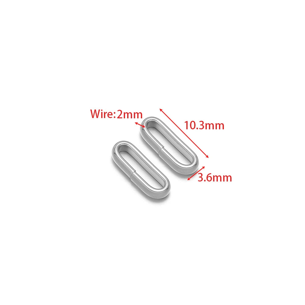 Twist-open oval bezel connector charm, open oval frame, silver tone