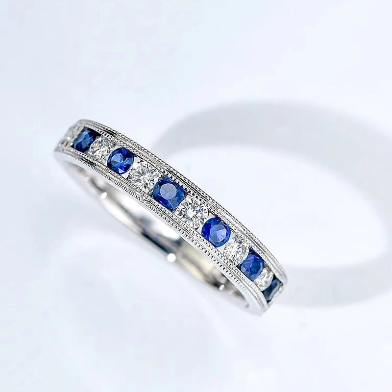 Luxury Silver Color Cubic Zirconia Rings for Women m25