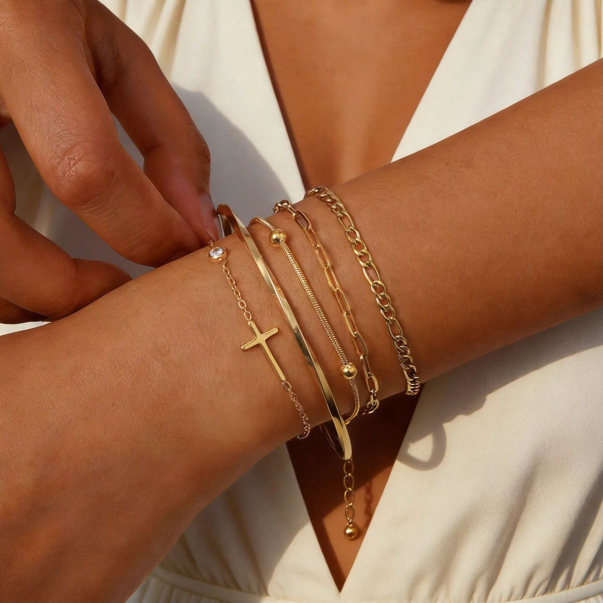 Stainless Steel  non-tarnish Bracelets