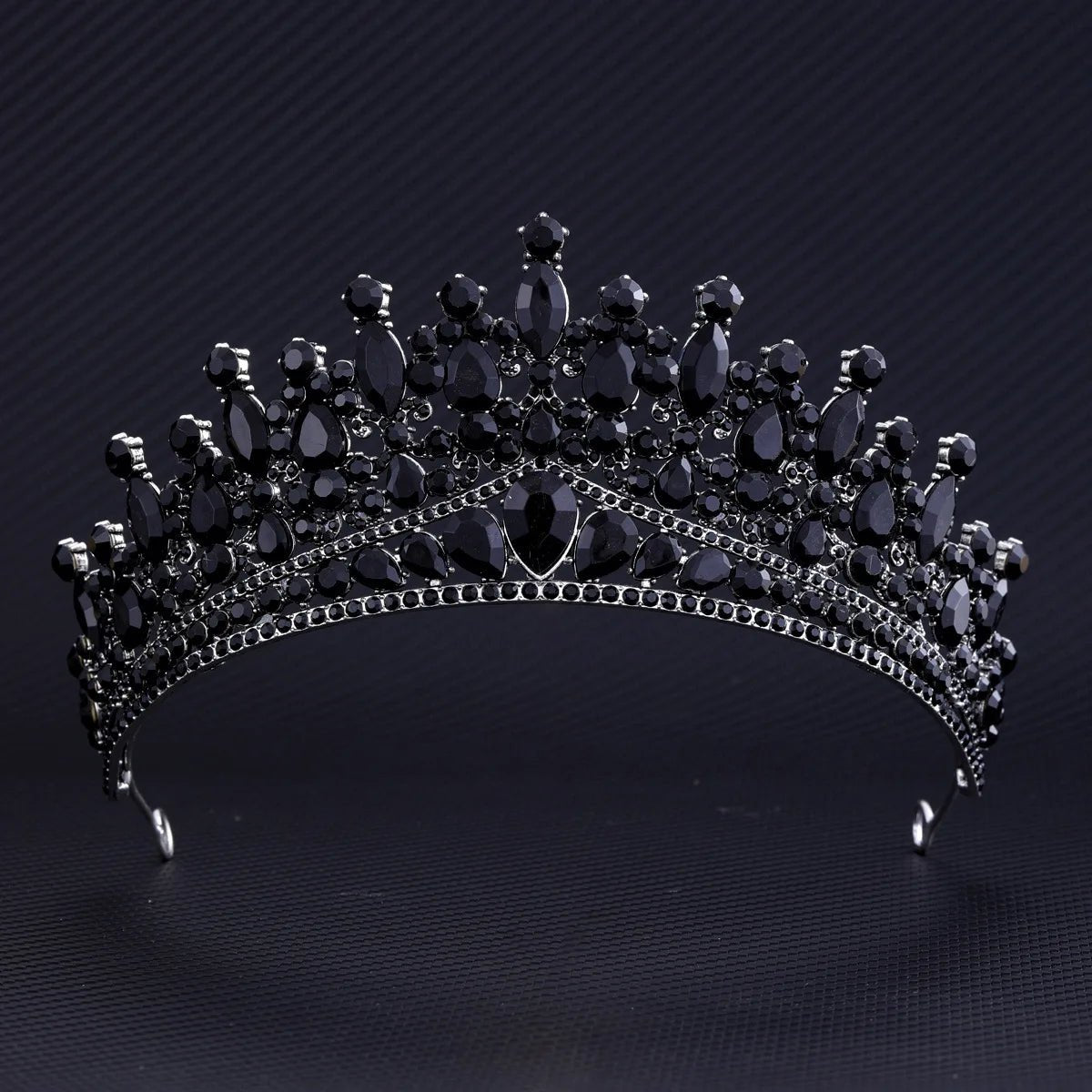 Rhinestone Pageant Diadem Wedding Hair Accessories Jewelry Baroque Crystal Bridal Tiaras Crowns For Women Bride Headpiece - Yiwucraftjewel